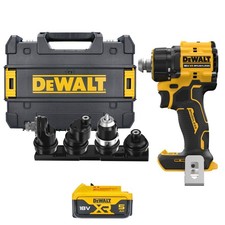 DeWalt DCD803NT 18V XR Brushless Multi-Head Drill Driver + 1x 5Ah Battery & Case