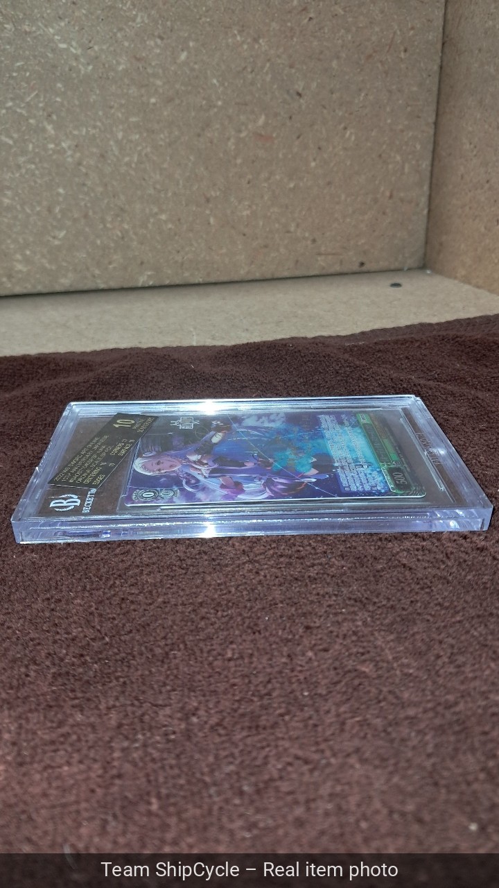 Weiss Schwarz Yuna Ordinal Scale Foil JPN SAOS71040SP BGS 10 BLACK LABEL G2U view 5