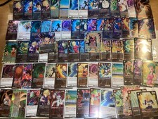 71 Dragon Ball Super Foil card lot of 71 foil cards