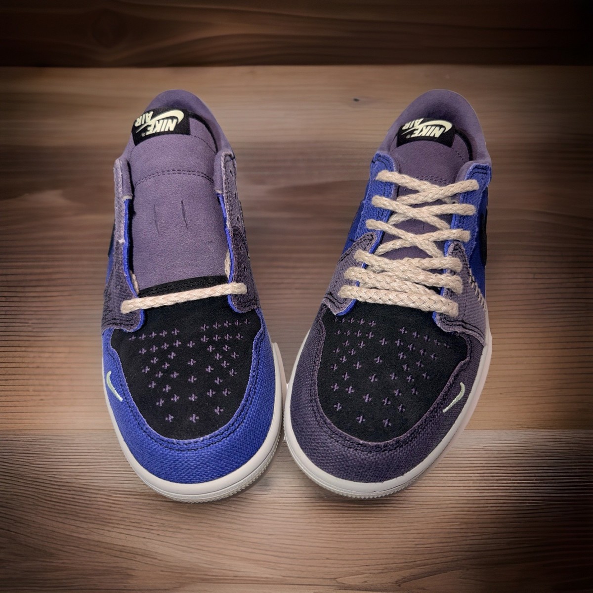 Brand New Jordan Zion Williamson Air Jordan 1 Low OG All Voodoo