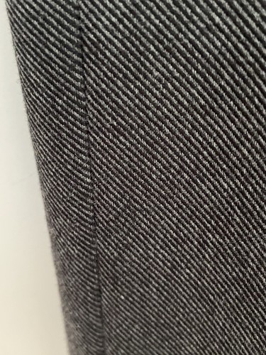 Banana Republic 31x34 (32x34) Gray Heather Twill Cotton Blend Skinny Fit Pants - Picture 3 of 7