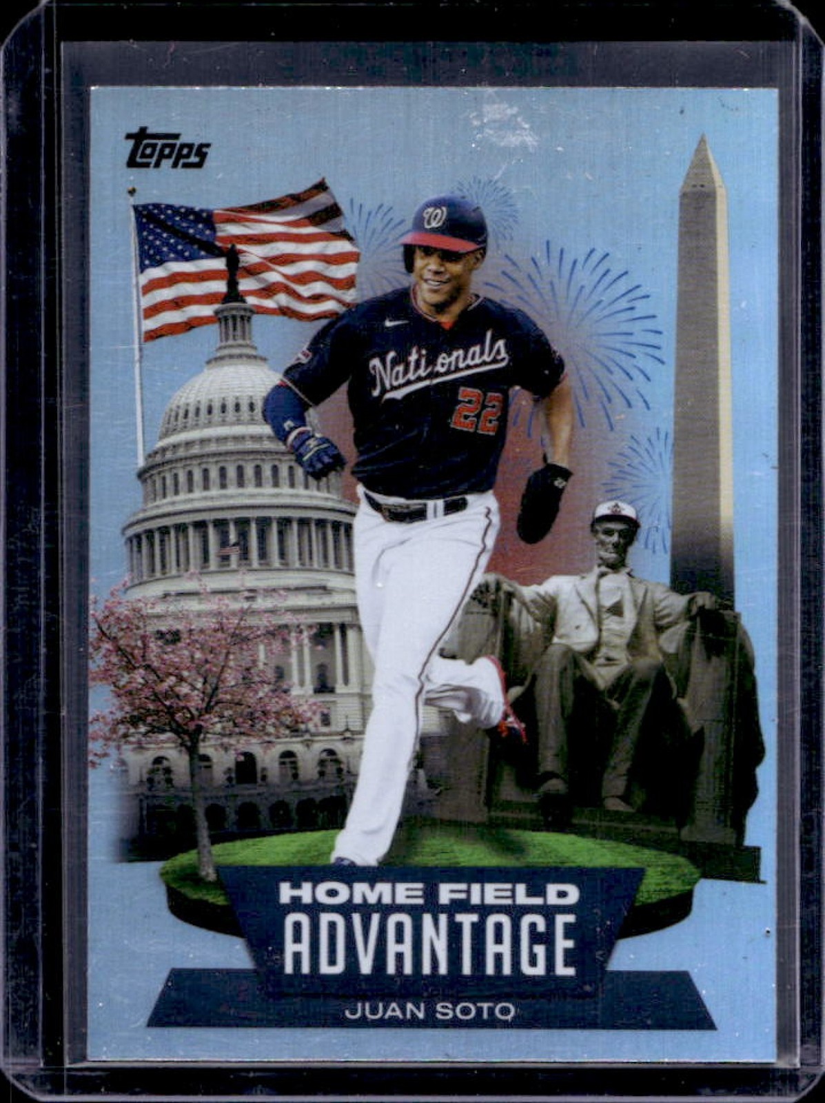 2022 Topps Juan Soto Home Field Advantage #HA-4 Nationals