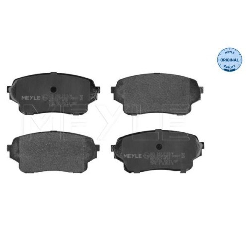 Plaquettes de frein Meyle 0252430115W pour frein à disque Suzuki arrière