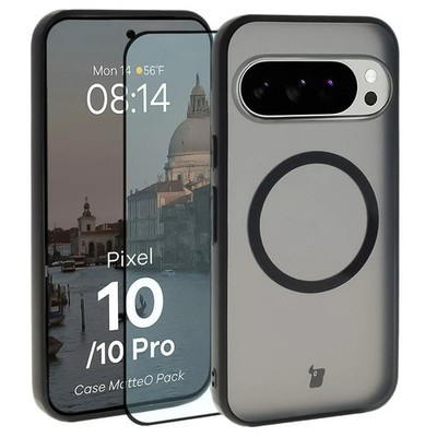 Handyhülle für Google Pixel 10/10 Pro Bizon Case Cover Schutzhülle Etui Schwarz