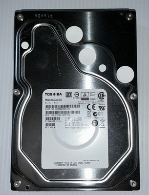 Toshiba MG03ACA400 Hard Drive 4TB, SATA 3, 3.5'' Internal Hard Drive