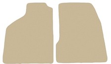 Vorne Autoteppiche für Seat Cordoba I, II, III 1993-2002, Beige Velour