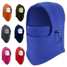 Thermal Fleece Neck Winter Warm Balaclava Ski Full Face Mask for Cold Weather US