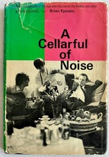 Brian Epstein, A Cellarful of Noise, first edition hardcover (1964) Beatles RARE