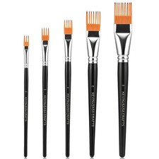 Professional 5-Piece Grainer Paint Brush Set