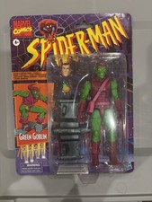 Marvel Legends Retro Spider-Man Green Goblin Action Figure