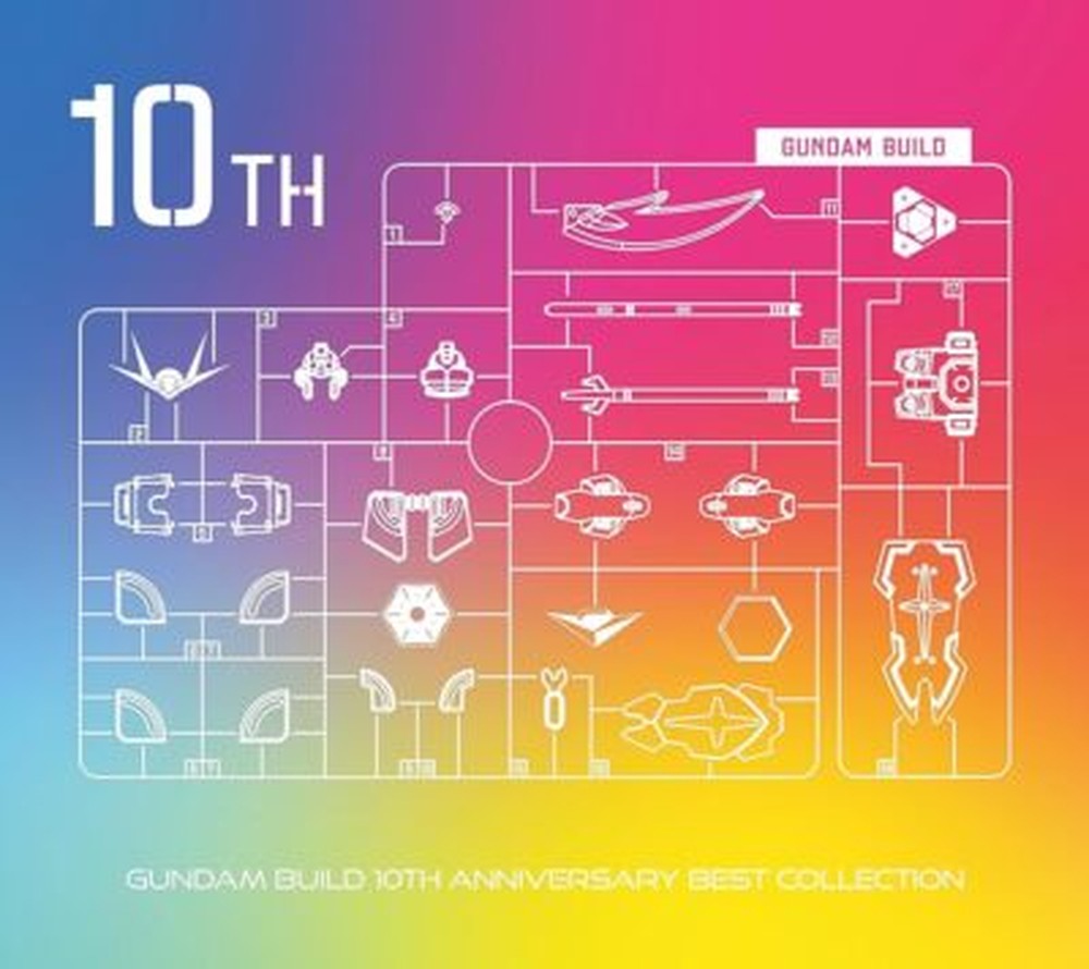 Gundam Build Series 10th Anniversary BEST Collection JAPAN 3CD