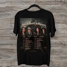 Rare The Hollywood Vampires UK + Europe Tour 2026 Collection  S-5XL Tee B07.292