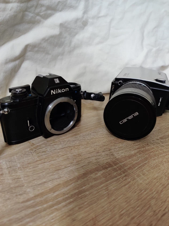 Nikon EM + Carena Zoomex 7610-IM + Rollei Prego 90 + Polaroid Impulse AF - Bild 2 von 4