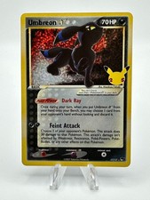 Umbreon Gold Star 17/17 Celebrations Classic Collection Holo Near Mint