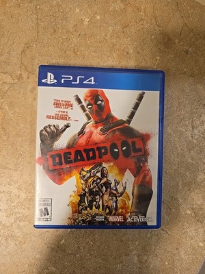 Deadpool (Sony PlayStation 4, 2015) Like New Condition Disc