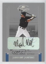 2005 Donruss Classics Silver Significant Signatures /100 Miguel Negron Auto 0v1