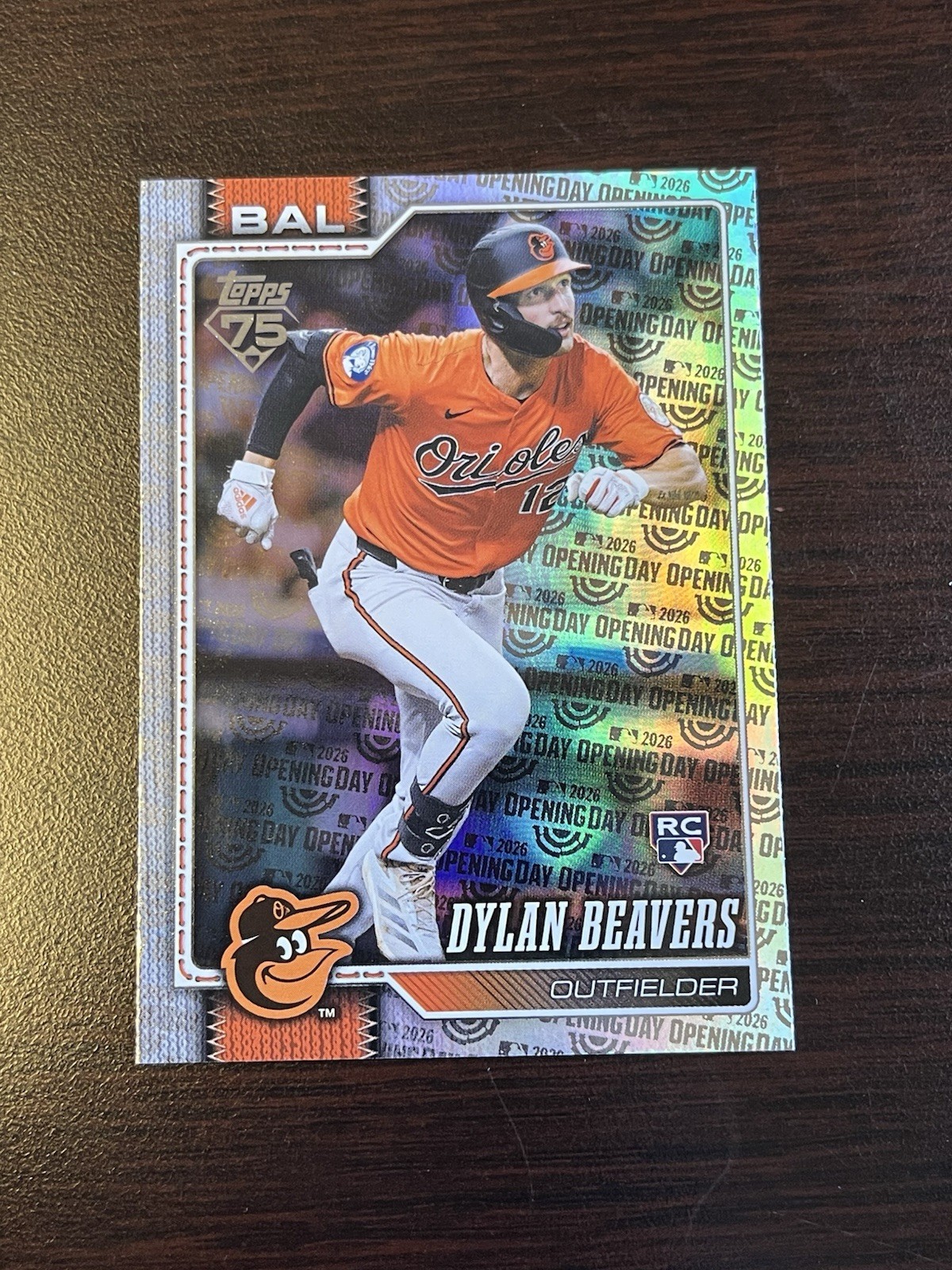 Topps 2026 Series 1 Dylan Beavers Rookie #339 Baltimore Orioles Baseball
