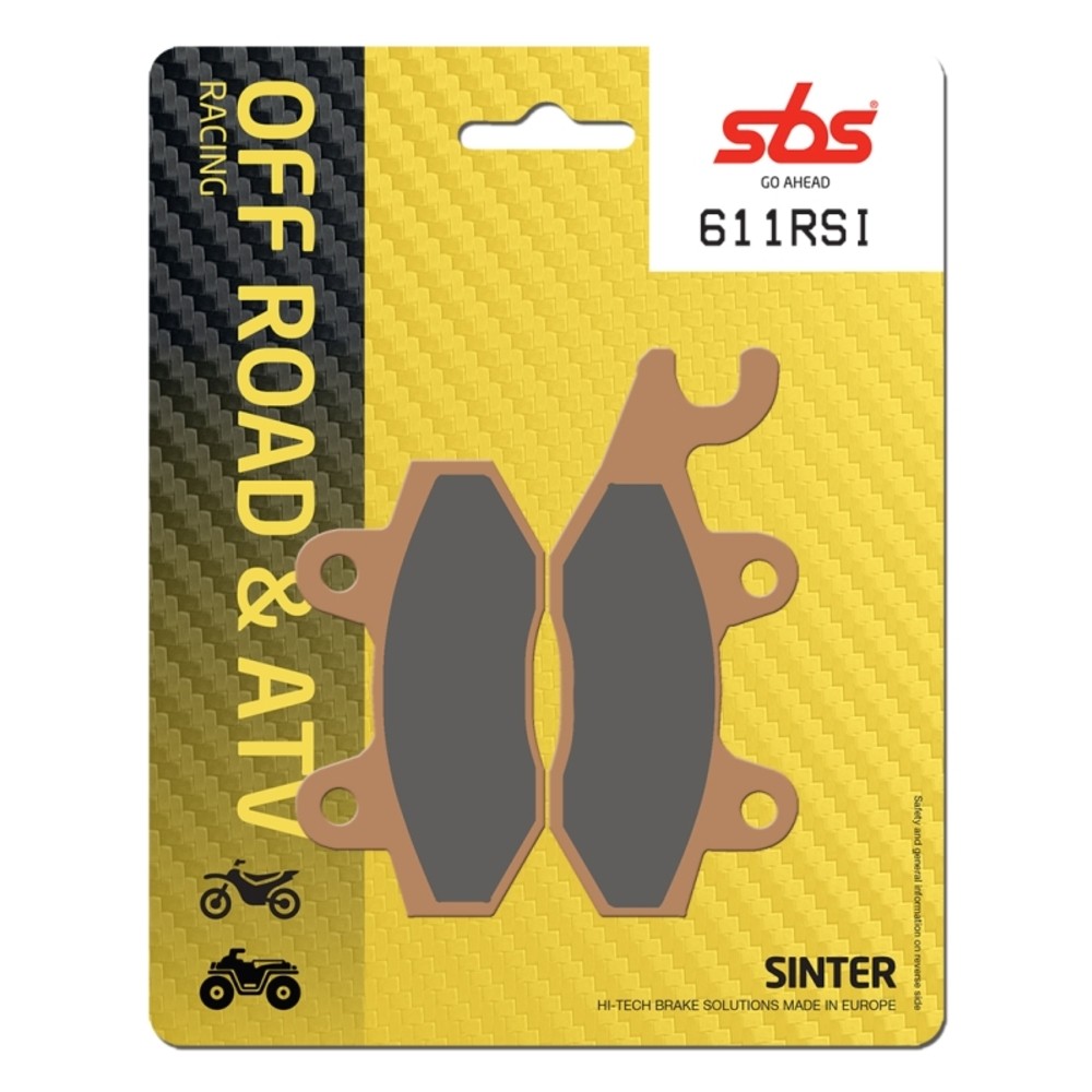 SBS P611-RSI Brake Pad For Motorcycle Spare Parts Accessories Replacement Parts