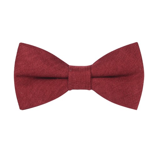 Men's Linen Cotton Pre-Tied Bow Tie Tuxedo Wedding Party Business Formal Bowtie - Photo 16/20