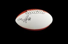 Coby Fleener New Orleans Saints authentic signed full size football |CERT A53