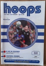 2002-03 QPR vs Charlton Athletic Tony Roberts Testimonial Football Programme