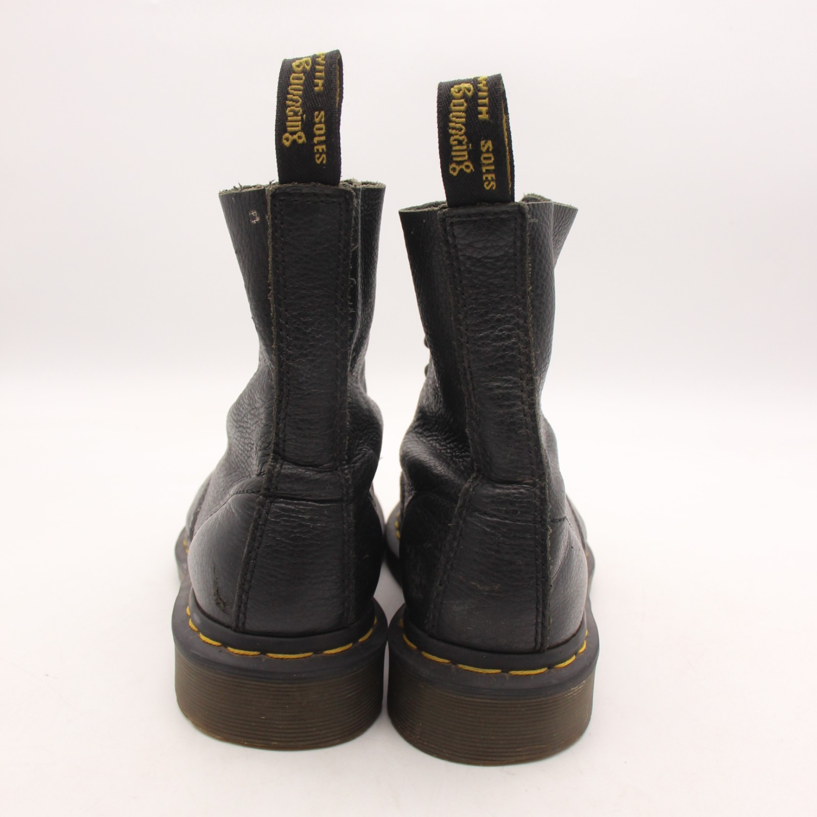 Doc Dr. Martens Pascal 8 Eye Combat Boots Women's US Size 7 Black Leather thumbnail 4