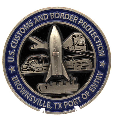 US Customs Border Protection CBP Brownsville TX Port of Entry Veterans Medallion
