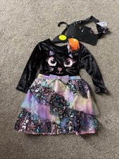Tu Clothing Baby Girls Cat Halloween Costume Dress 9-12 Months