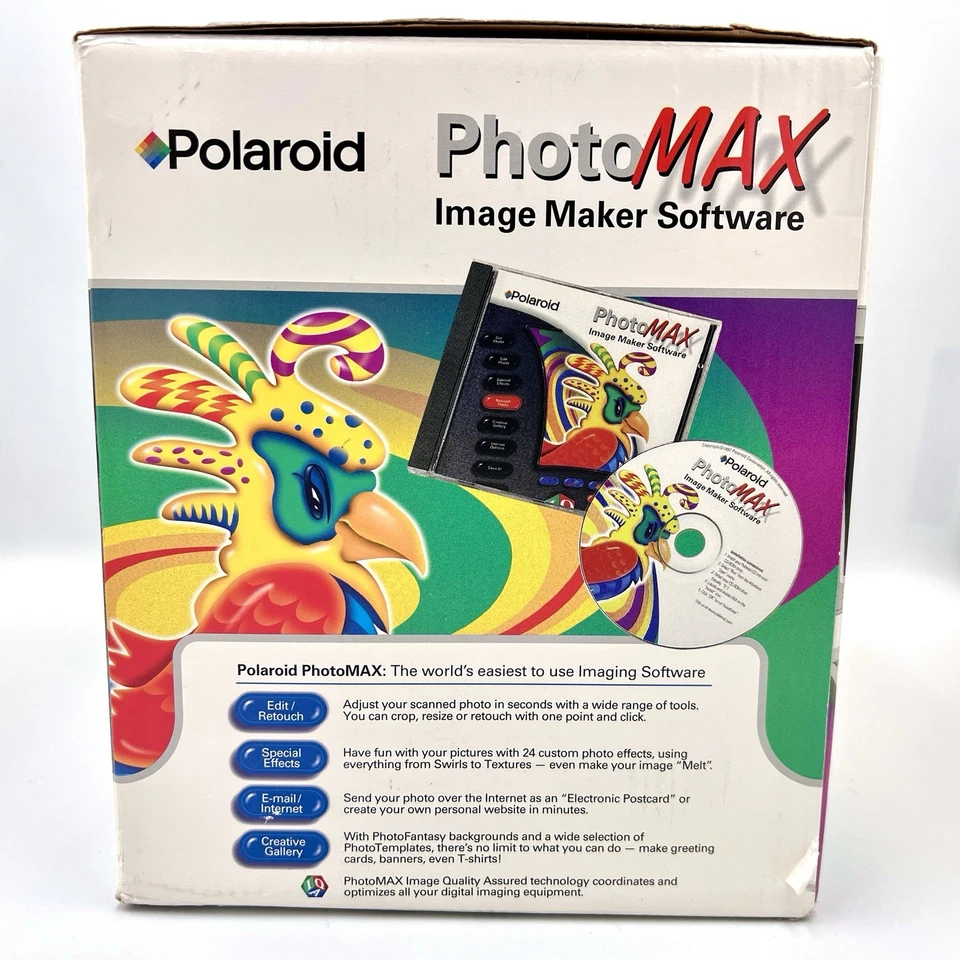Rare Vintage Polaroid  Instant Image Maker Kit photo Scanner - Image 4 of 4