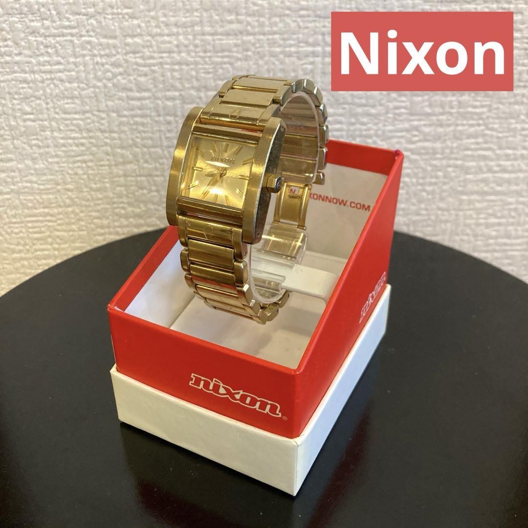 Nixon The Mark Gold Watch Limited Time Offer