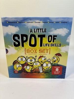 A Little SPOT of LIFE SKILLS Box Set w/ 8 Life Skills Books by Diane Alber