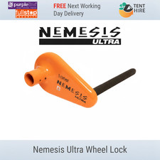 SOLD SECURE GOLD SECURITY CARAVAN ALLOY WHEEL NEMESIS ULTRA WHEEL CLAMP NEW 2026