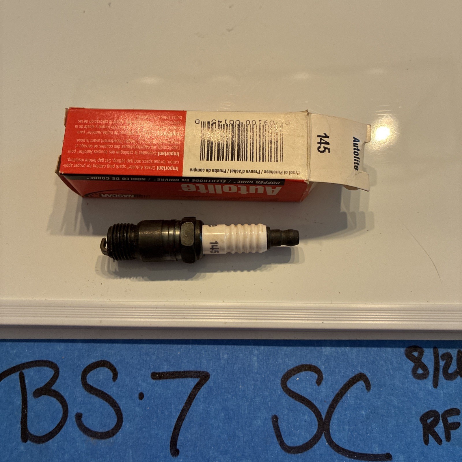 AUTOLITE 145 COPPER SPARK PLUG NOS
