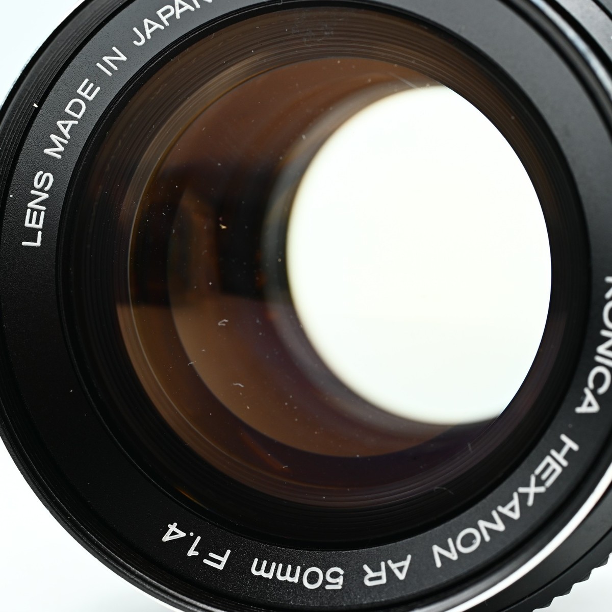 Konica Hexanon AR 50mm F1.4 Standard Prime MF Lens From JAPAN