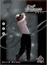 2001 SP Authentic Honor Roll #HR2 David Duval - GOLF