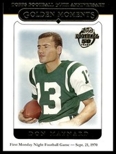 2005 Topps #328 Don Maynard New York Jets NM+