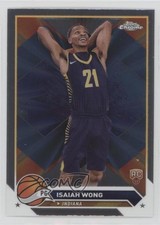 2023-24 Topps Chrome Isaiah Wong #80 11ds