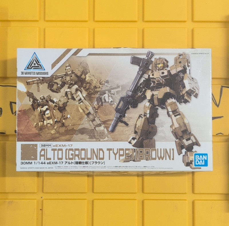 C - Bandai Spirits 30 Minutes Missions 1/144 eEXM-17 Alto Ground Brown No Glue