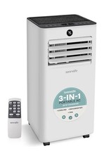 SereneLife Portable Air Conditioner 7000 BTU,Compact AC with, Dehumidifier & Fan