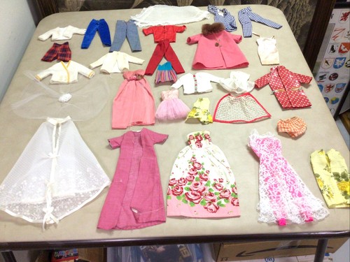 Vintage ca. 1960’s Mattel Barbie Fashion Clothing & Misc Kellogg Clothing