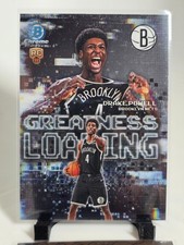 2025-26 Bowman Chrome Drake Powell #GL-22 (RC) Greatness Loading Nets
