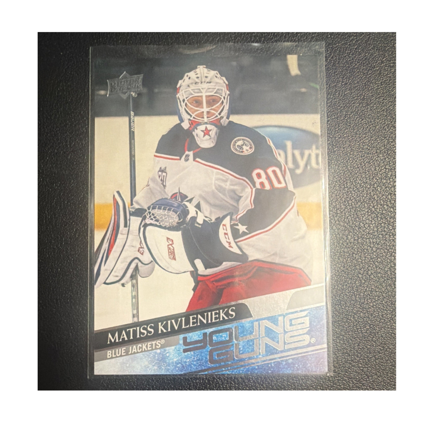 Upper Deck Young Guns Matiss Kivlenieks #480 Blue Jackets NHL 2020-21 Series 2