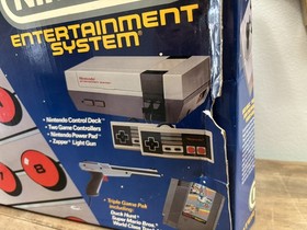 NES Power Set Nintendo Entertainment System CIB Power Pad Console Cables Zapper