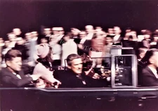 John F Kennedy Rare 5X7 Photo Day of Assassination 1963 Snapshot Print W001
