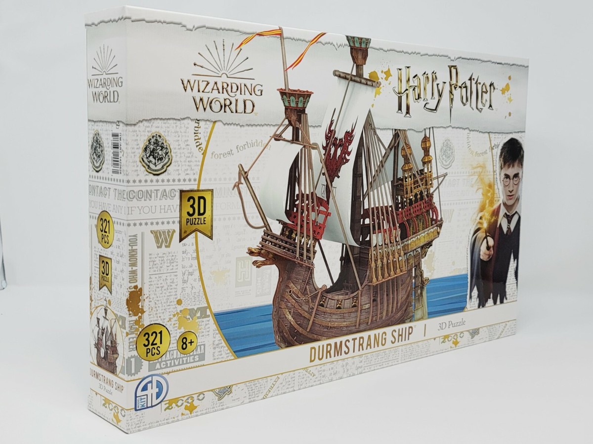 大人気‼︎ ハリーポッター 3Dパズル DURMSTRANG SHIP Harry Potter 3D Puzzle - Durmstrang Ship | Costco