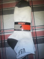 Premium USA Mid Ankle Socks Men 3 Pack/6-8 Size