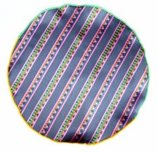 Lord R Colton Masterworks Pocket Gray Striped Survival Silk - 75 Retail New