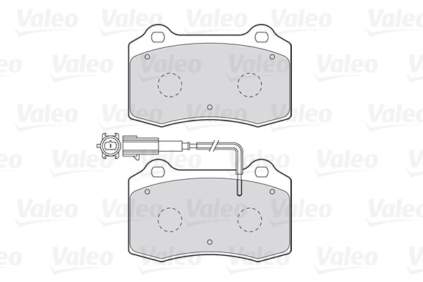 Valeo 301466 plaquettes de frein à disque pour entretien du dispositif de freinage auto