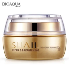 Best Korean Nature Snail Cream Face Skin Care Serum Anti Wrinkles Acne Day Night