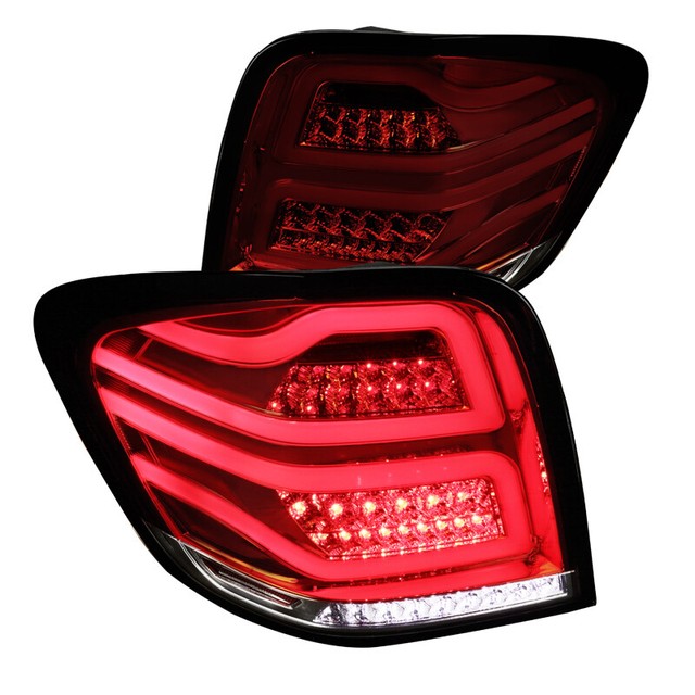 For Mercedes Benz W164 MLClass Full LED Red/Smoke Rear Tail Lights